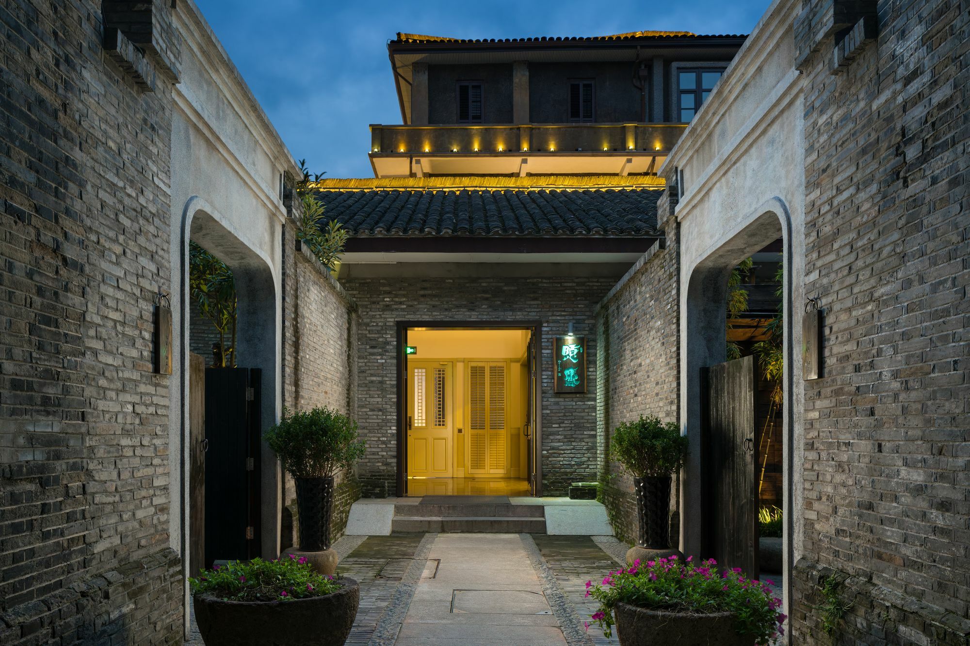 Relais & Chateaux Chaptel Hangzhou Hotel Exterior foto